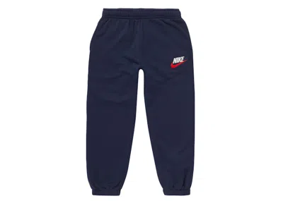 Pre-owned Supreme Men's  Nike Sweatpant In Navy Blue