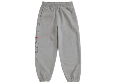 Pre-owned Supreme Men's  Nike Sweatpants In Heather Grey