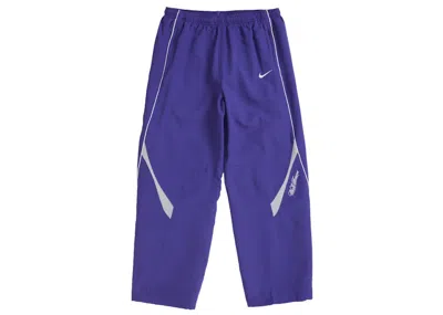 Pre-owned Supreme Men's  Nike Track Pant (ss25) In Purple