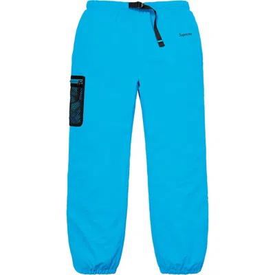 Pre-owned Supreme Men's  Nike Trail Running Pant In Blue