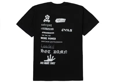 Pre-owned Supreme Men's  No More Shit Tee Shirt In Black