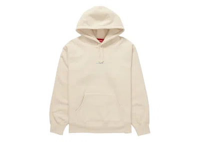 Pre-owned Supreme Men's  Number One Hooded Sweatshirt In Natural