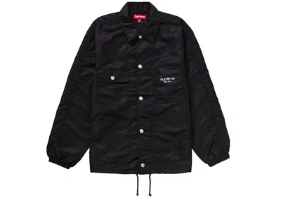 Pre-owned Supreme Men's  Nylon Chore Coat In Black