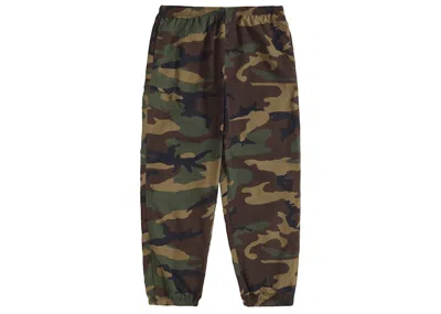 Pre-owned Supreme Men's  Nylon Trail Pant In Woodland Camo
