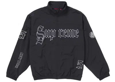 Pre-owned Supreme Men's  Old English Track Jacket In Black