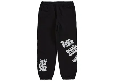 Pre-owned Supreme Men's  Old English Wrap Sweatpant In Black