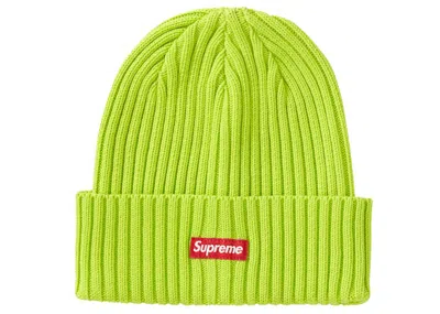 Pre-owned Supreme Men's  Overdyed Beanie (ss19) In Acid