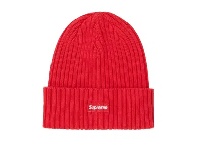 Pre-owned Supreme Men's  Overdyed Beanie (ss19) In Red