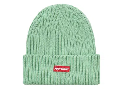 Pre-owned Supreme Men's  Overdyed Beanie (ss20) In Mint