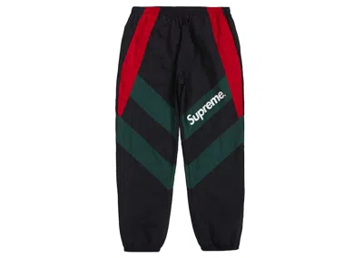 Pre-owned Supreme Men's  Paneled Track Pant In Black