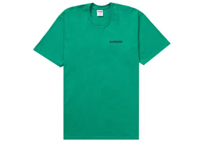 Pre-owned Supreme Men's  Patchwork Tee Shirt In Green