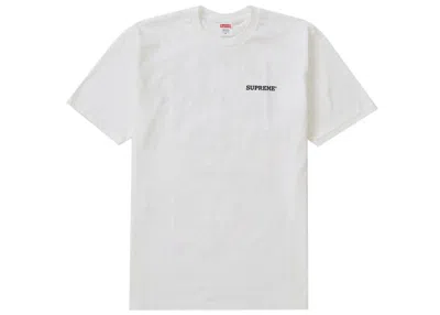 Pre-owned Supreme Men's  Patchwork Tee Shirt In White