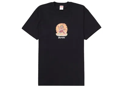 Pre-owned Supreme Men's  Person Tee Shirt In Black