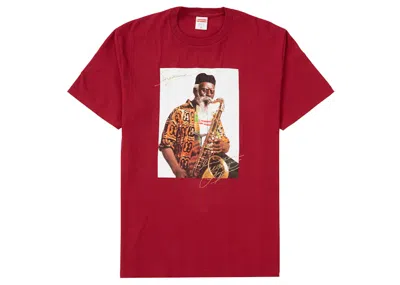 Pre-owned Supreme Men's  Pharoah Sanders Tee Shirt In Cardinal
