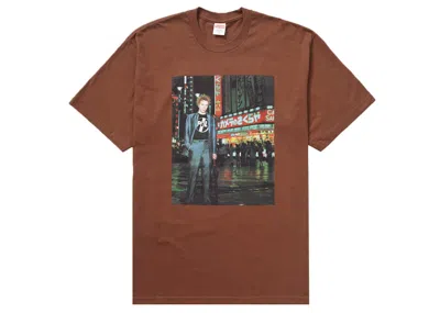 Pre-owned Supreme Men's  Pil Live In Tokyo Tee Shirt In Brown
