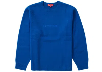 Pre-owned Supreme Men's  Pilled Sweater In Royal