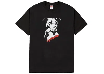 Pre-owned Supreme Men's  Pitbull Tee Shirt In Black