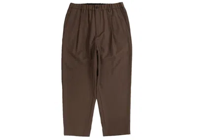 Pre-owned Supreme Men's  Pleated Trouser (ss22) In Brown