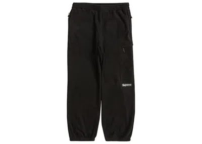 Pre-owned Supreme Men's  Polartec Pant (fw22) In Black