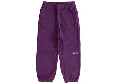 Pre-owned Supreme Men's  Polartec Pant (fw23) In Dark Purple