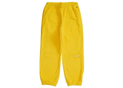 Pre-owned Supreme Men's  Polartec Pant (fw23) In Yellow