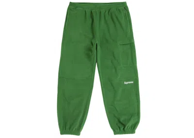 Pre-owned Supreme Men's  Polartec Pant (fw24) In Green