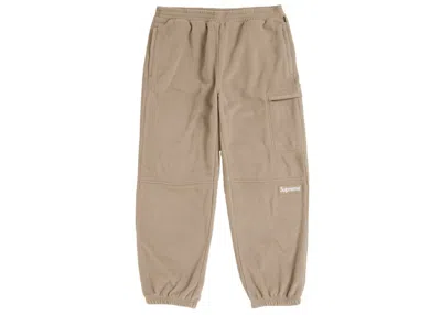 Pre-owned Supreme Men's  Polartec Pant (fw24) In Taupe In Brown