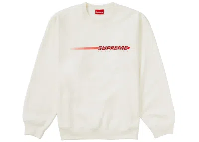Pre-owned Supreme Men's  Precision Crewneck Sweatshirt In White