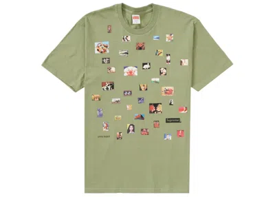 Pre-owned Supreme Men's  Pretty Fucked Tee Shirt In Light Olive
