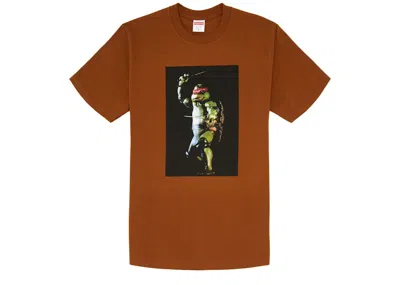 Pre-owned Supreme Men's  Raphael Tee Shirt In Brown