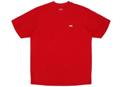 Pre-owned Supreme Men's  Reflective Small Box Tee Shirt In Red
