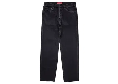 Pre-owned Supreme Men's  Regular Jean (fw24) In Black