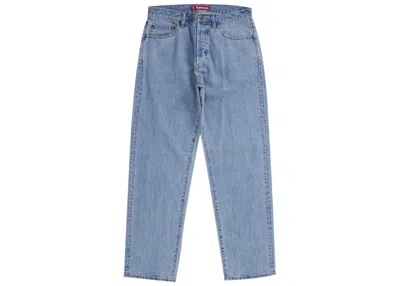 Pre-owned Supreme Men's  Regular Jean (fw25) In Indigo In Purple