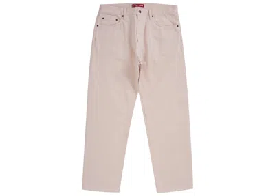 Pre-owned Supreme Men's  Regular Jean (fw25) In Pink
