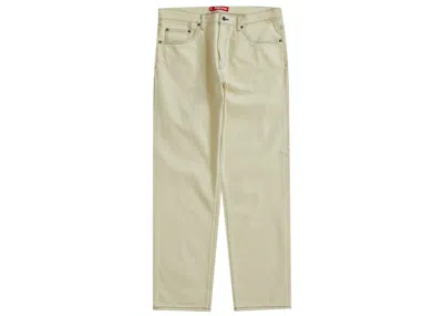Pre-owned Supreme Men's  Regular Jean In Bleached