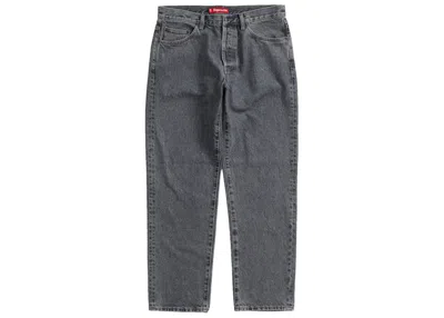 Pre-owned Supreme Men's  Regular Jean (ss24) In Black