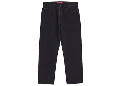 Pre-owned Supreme Men's  Regular Jean (ss25) In Black