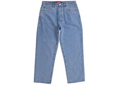 Pre-owned Supreme Men's  Regular Jean (ss25) In Blue Indigo