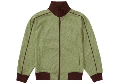 Pre-owned Supreme Men's  Repeat Track Jacket In Olive In Green