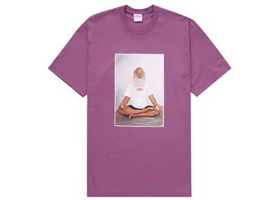 Pre-owned Supreme Men's  Rick Rubin Tee Shirt In Plum In Purple