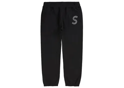 Pre-owned Supreme Men's  S Logo Sweatpant (fw20) In Black