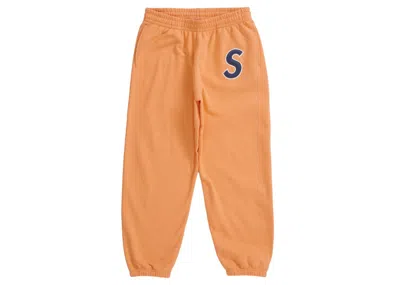 Pre-owned Supreme Men's  S Logo Sweatpant (ss25) In Light Orange