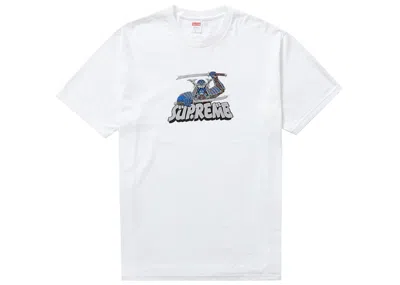 Pre-owned Supreme Men's  Samurai Tee Shirt In White