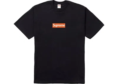 Pre-owned Supreme Men's  San Francisco Box Logo Tee Shirt In Black