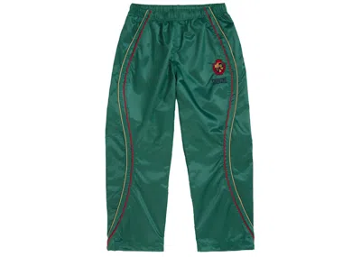 Pre-owned Supreme Men's  Satin Track Pant (ss25) In Green