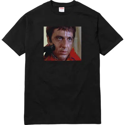 Pre-owned Supreme Men's  Scarface Shower Tee Shirt In Black