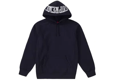 Pre-owned Supreme Men's  Sequin Arc Hooded Sweatshirt In Black
