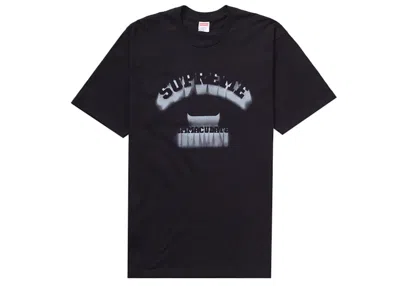 Pre-owned Supreme Men's  Shadow Tee Shirt (ss24) In Black