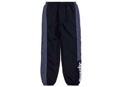 Pre-owned Supreme Men's  Side Logo Track Pant In Black