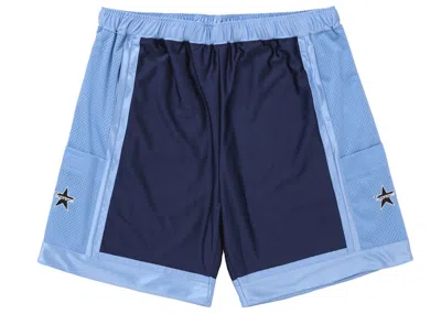 Pre-owned Supreme Men's  Side Pocket Basketball Short In Blue